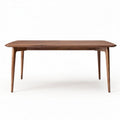 Table en bois massif de noyer 180 x 90 x 75 cm pour salle à manger
